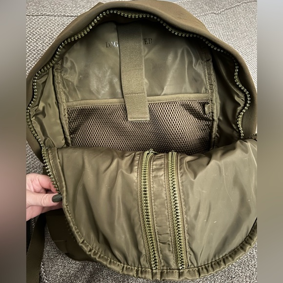 Dagne Dover Dakota Neoprene Backpack Forest Moss Green - Picture 11 of 14